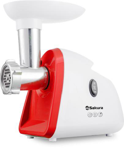 Мясорубка Sakura SA-6418WR красная купить,NaN