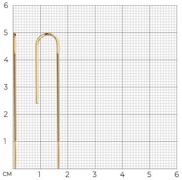 Серьги-цепочки SOKOLOV 029801 вес 1.13 г золото, без вставок купить,123798