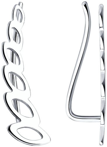 Кафф SOKOLOV 94021862 вес 0.93 г серебро, без вставок купить,6299