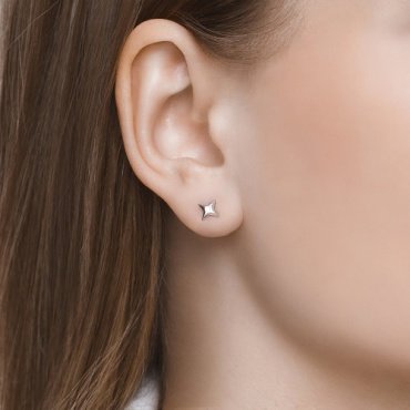 Серьги SOKOLOV 94023791 вес 1.3 г серебро, фианит купить,NaN