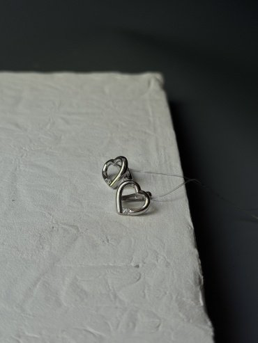 Серьги AQUAMARINE 400679А.5 вес 1.82 г серебро, фианит купить,24624