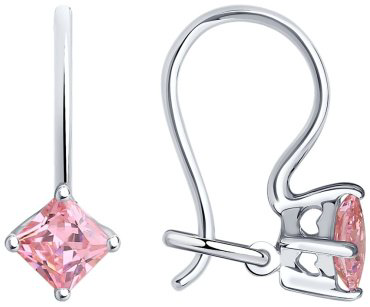 Серьги SOKOLOV 94020583 вес 0.92 г серебро, фианит купить,7595