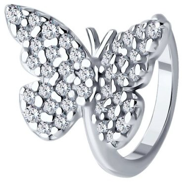 Серьги SOKOLOV 94170344 вес 1.05 г серебро, фианит купить,5206