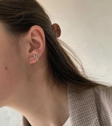 Клаймберы AQUAMARINE 34616 вес 1.36 г серебро, без вставок купить,NaN