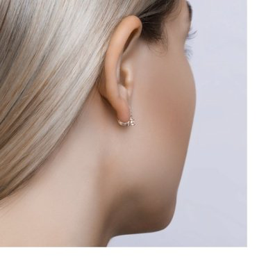 Серьги SOKOLOV 027500 вес 1 г золото, фианит купить,83271