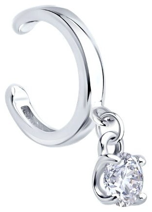 Серьги SOKOLOV 94170384_s вес 0.85 г серебро, фианит купить,8123