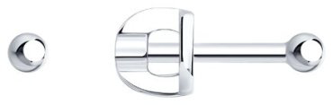 Пусеты SOKOLOV 94025778 вес 0.93 г серебро, без вставок купить,NaN