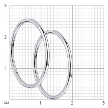 Конго Diamant 94-124-01720-1 вес 1.17 г серебро, без вставок купить,8711