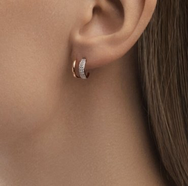 Серьги SOKOLOV 029836 вес 1.5 г золото, фианит купить,127387