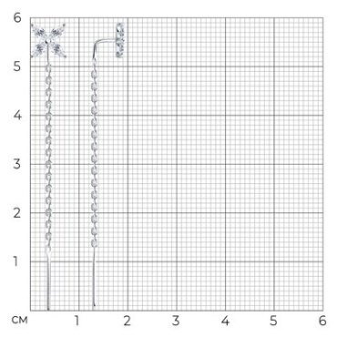 Серьги-цепочки SOKOLOV 94025995 вес 1.04 г серебро, фианит купить,NaN