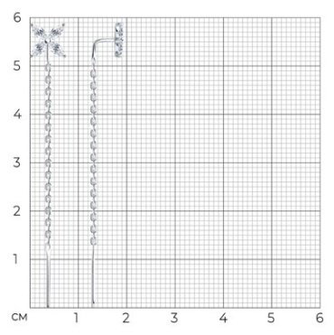 Серьги-цепочки SOKOLOV 94025995 вес 1.04 г серебро, фианит купить,NaN