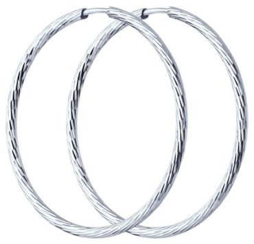 Серьги Diamant 94-124-01868-1 вес 2.34 г серебро, без вставок купить,15390