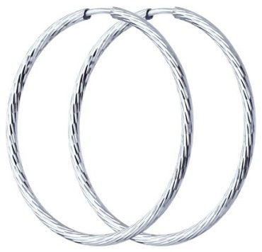 Серьги Diamant 94-124-01868-1 вес 2.34 г серебро, без вставок купить,15390