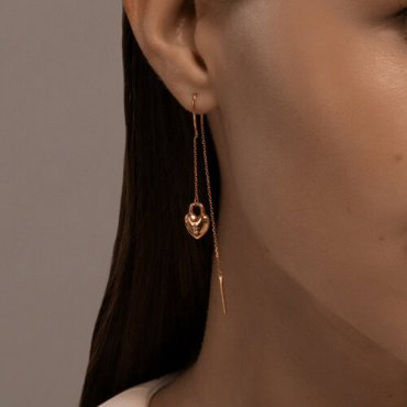 Серьги SOKOLOV 0200333 вес 1.99 г золото, фианит купить,215050