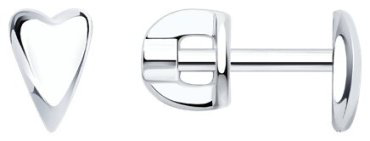 Пусеты SOKOLOV 94026095 вес 1.12 г серебро, без вставок купить,NaN