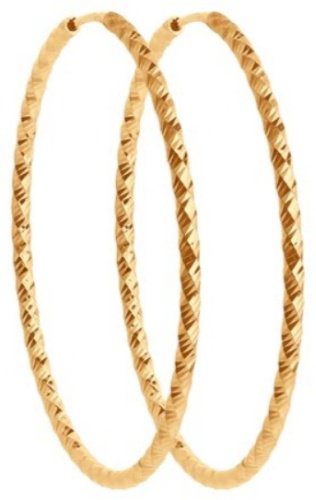 Серьги Diamant 51-124-01363-1 вес 1.16 г золото, без вставок купить,105369