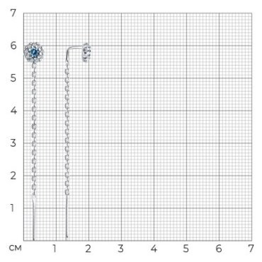 Серьги SOKOLOV 94026663 вес 1.33 г серебро, фианит купить,9004