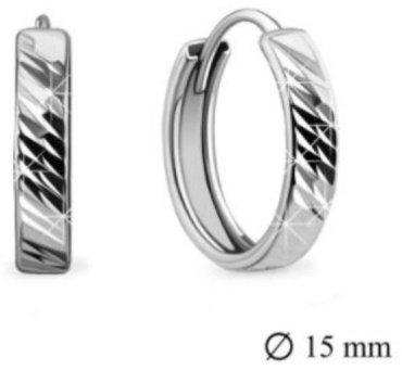 Конго AQUAMARINE 32080.5 вес 1.57 г серебро, без вставок купить,15236