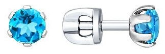SOKOLOV 92020039-sk73 1.53 г серебро, топаз купить,12654