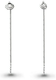 Серьги AQUAMARINE 45474А.5 вес 0.72 г серебро, фианит