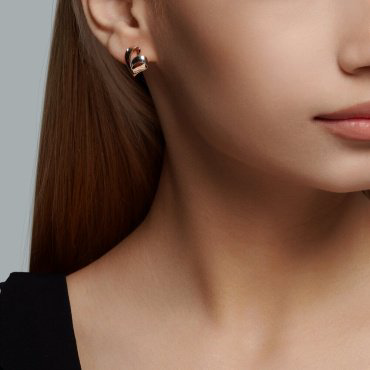 Серьги Diamant 51-120-02203-1 вес 2.75 золото, без вставок купить,216640