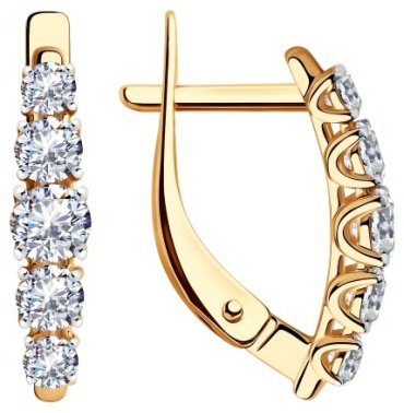 Diamant 51-120-00308-1 2.27 г золото, фианит купить,162453