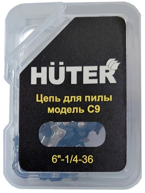 Huter цепь С9 71/4/36 шаг: 1/4, 36 звен., 1.1 мм, длина 15.2