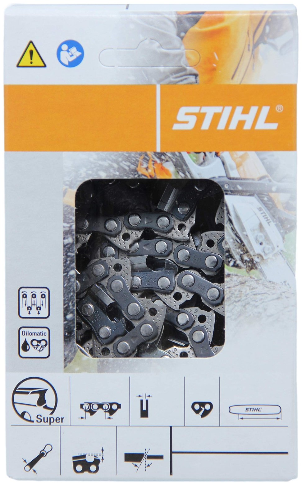 STIHL цепь 36170000056 шаг: 3/8, 56 звен., 1.3 мм, длина 40.6