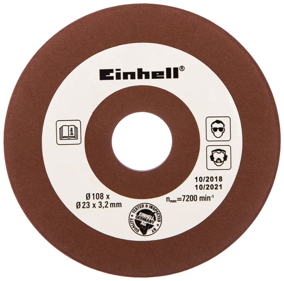 Einhell шлифовальный абразивный диск для GC-CS 85 4500076 108x23 мм 1 шт