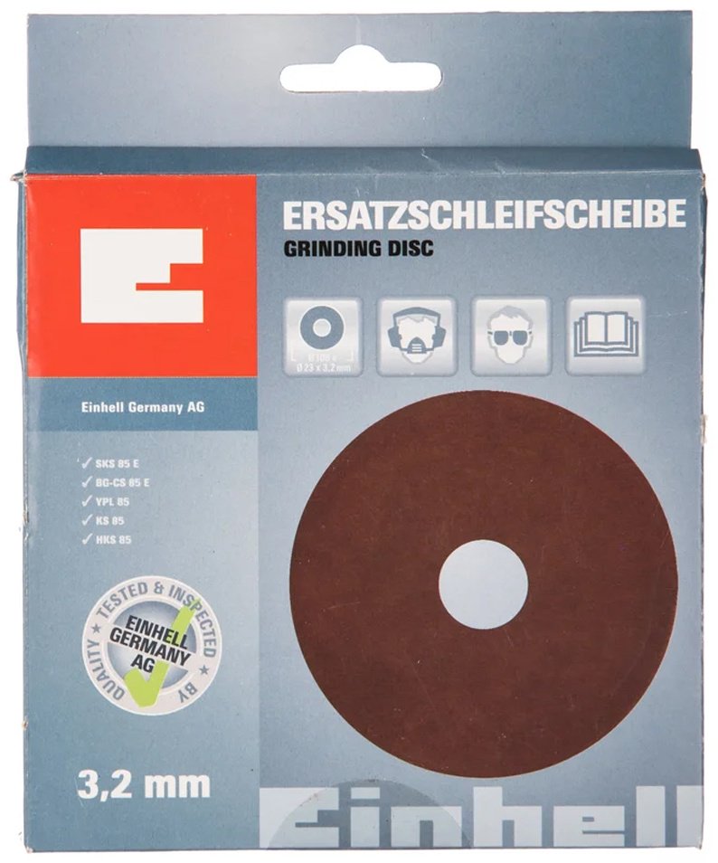 Einhell шлифовальный абразивный диск для GC-CS 85 4500076 108x23 мм 1 шт