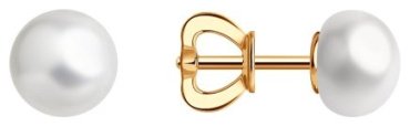 Серьги SOKOLOV 792002 вес 2.62 г золото, жемчуг купить,NaN