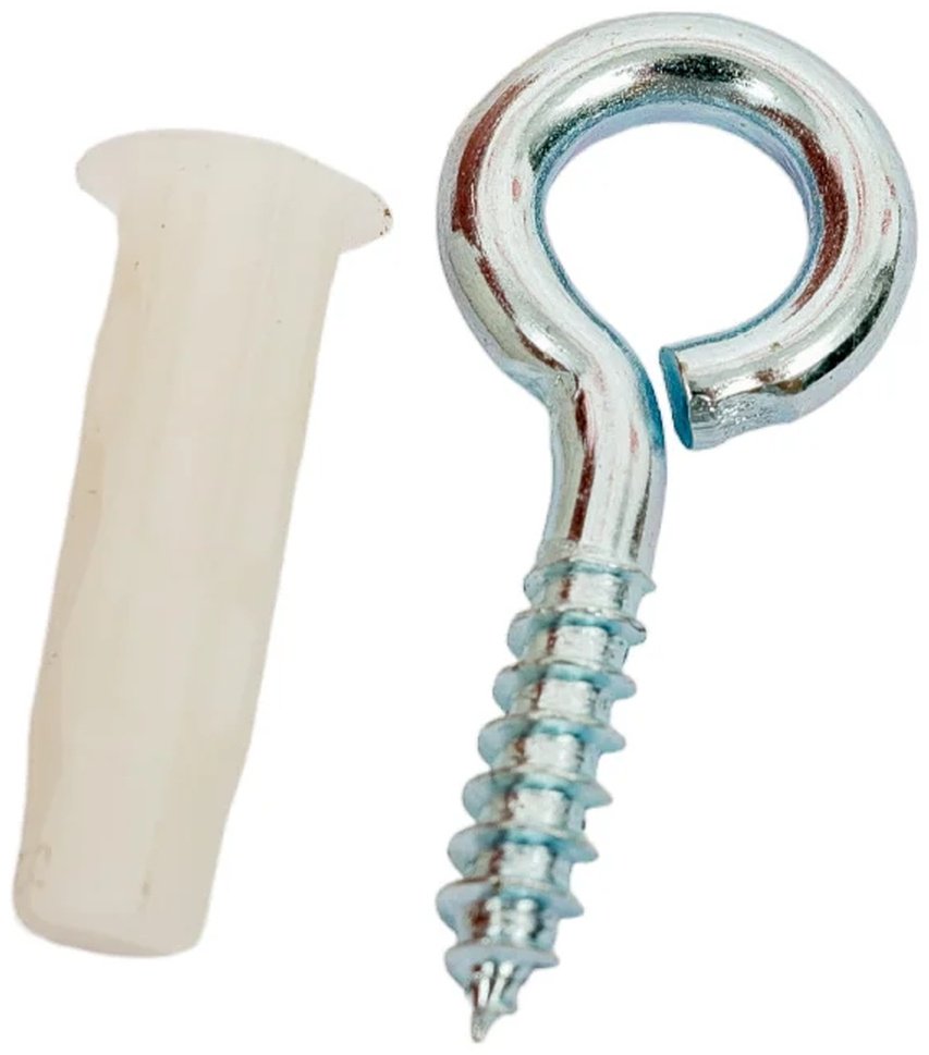 Дюбель MULTI 5 + ПЕТЛЯ-ШУРУП L16 X d3,5 X d6 ZN ( 15 шт. ) ЕВРОПАРТНЕР