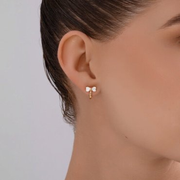 Серьги Diamant 51-120-02846-1_s вес 2.04 г золото, фианит купить,164949