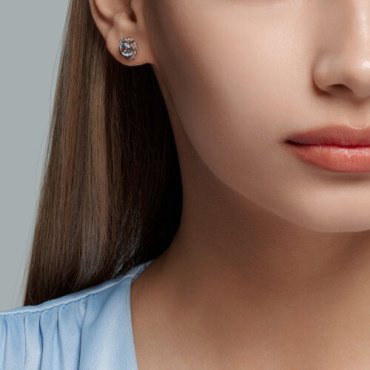Серьги Diamant 51-322-01746-5 вес 2.25 г золото, топаз купить,208782