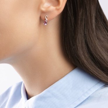 Серьги SOKOLOV 728100 вес 2.02 г золото, аметист купить,NaN