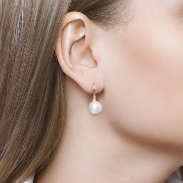 Серьги SOKOLOV 792004 вес 3.66 г золото, жемчуг купить,286149