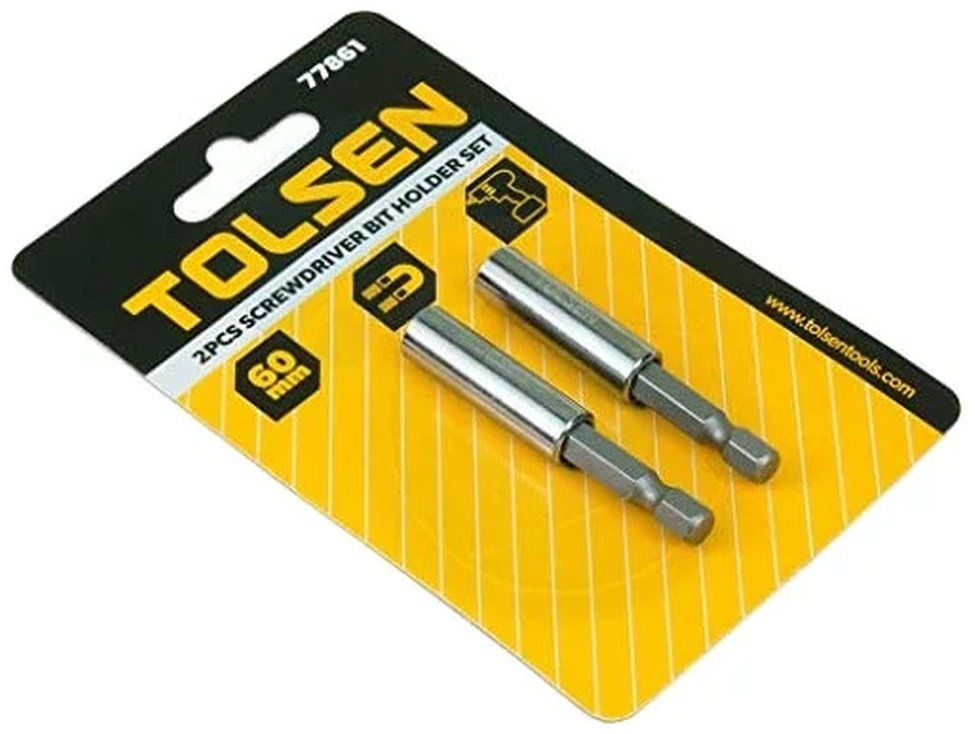 Удлинитель прямой 1/4 TOLSEN 77861, 2 шт