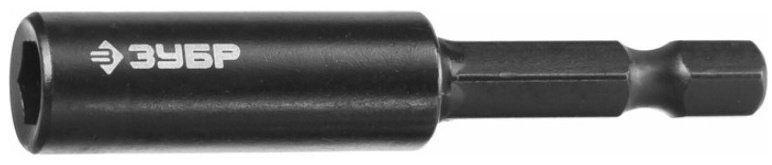 Удлинитель прямой 1/4 ЗУБР 26811-60, 1 шт