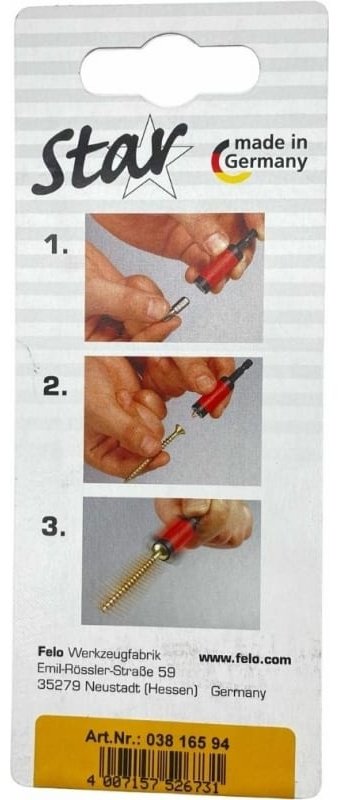 Удлинитель прямой 1/4 Felo 03816594, 1 шт