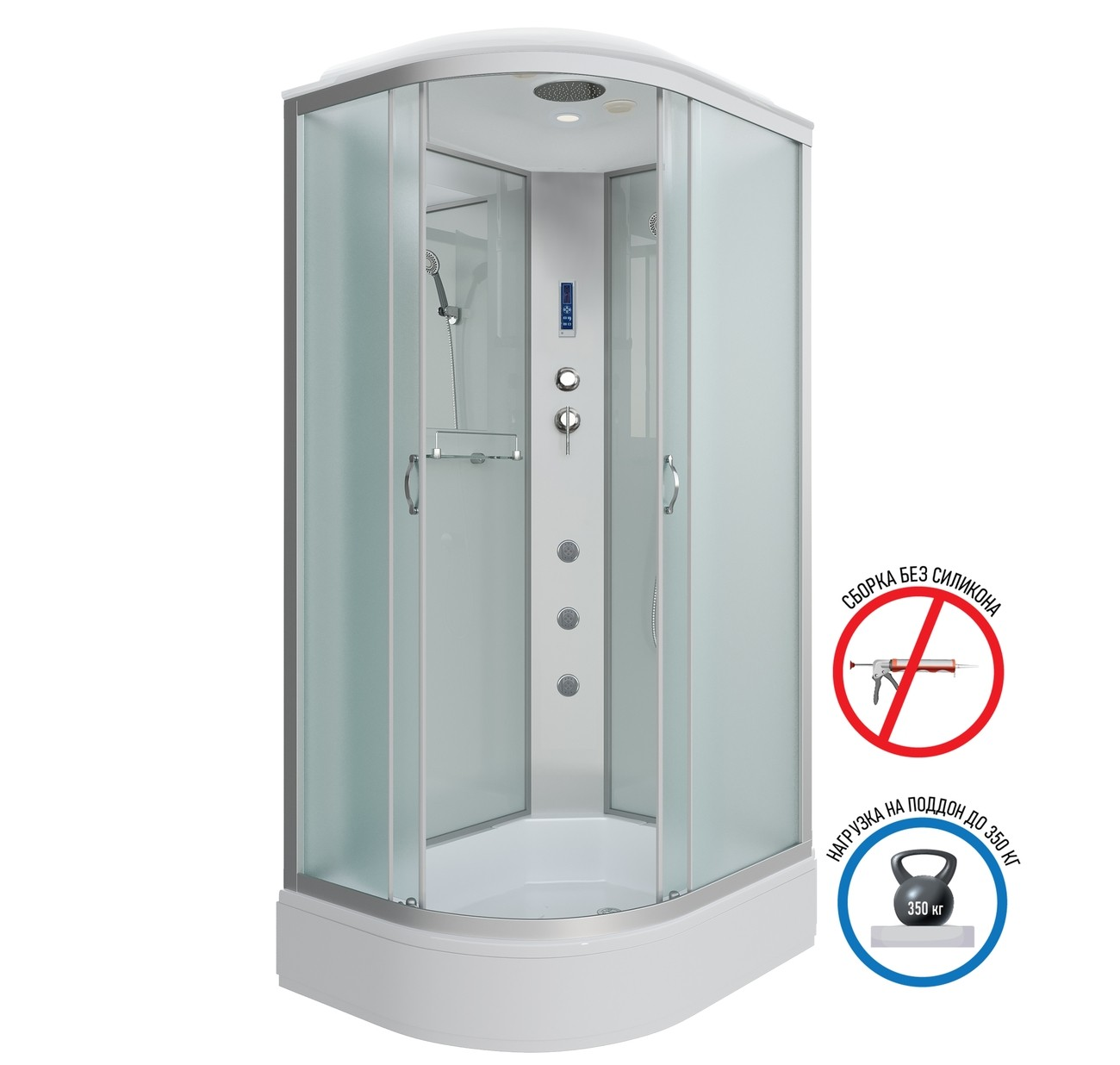 Душевая кабина Niagara NG-33294-14RF 120х90х215см купить,NaN