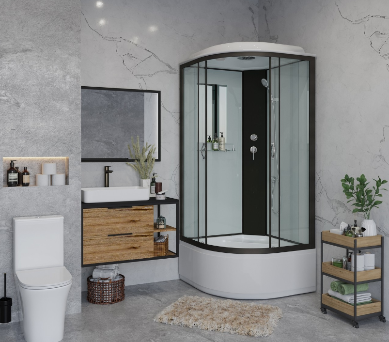 Душевая кабина Niagara NG-6708-14 90х90х215см купить,NaN