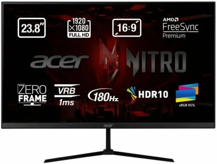 Монитор Acer Nitro QG240YS3bipx UM.QQ0EE.304 23.8" Black - ForteMarket Монитор Acer Nitro QG240YS3bipx UM.QQ0EE.304 23.8" Black купить,0