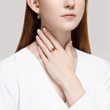 Серьги SOKOLOV 728232 вес 3.15 г золото, корунд купить,292050
