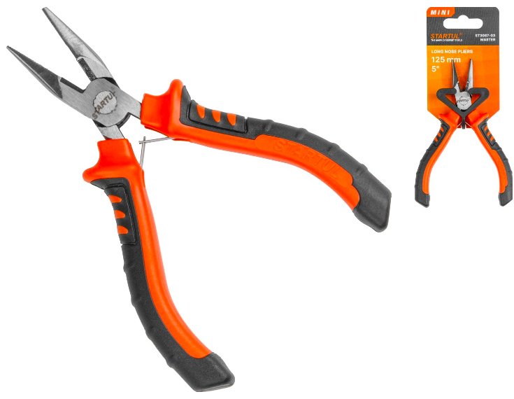 Startul длинногубцы ST3087-03 125 мм
