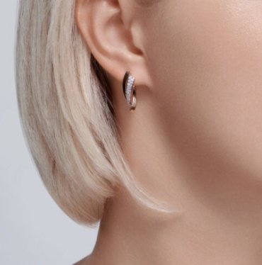 Серьги Diamant 51-120-02103-1 вес 3.03 г золото, фианит купить,334975