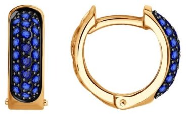Конго Diamant 51-220-02498-1 вес 3.75 г золото, сапфир купить,603288