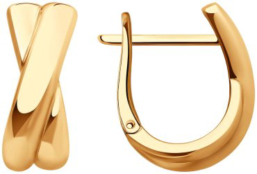 Серьги SOKOLOV 0200292 вес 3.07 г золото, без вставок купить,259999