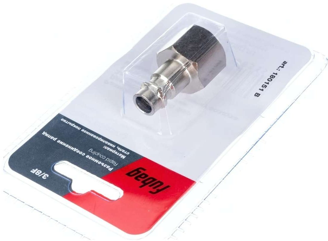 Соединение разъемное (рапид папа — 3/8"F; блистер) FUBAG 180151 B купить,700