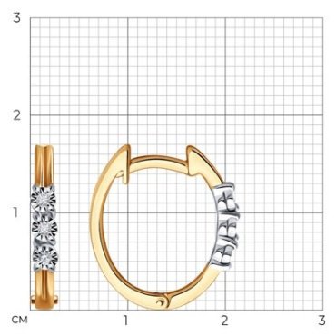 Конго Diamant 51-220-01862-1 вес 2.52 г золото, бриллиант купить,NaN