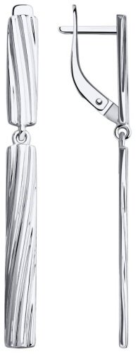 Серьги SOKOLOV 029528-3 вес 3.92 г золото, без вставок купить,312357